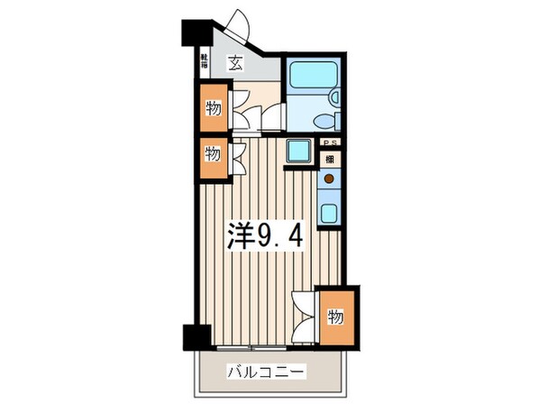 ペルソナ－ジュ横浜の物件間取画像